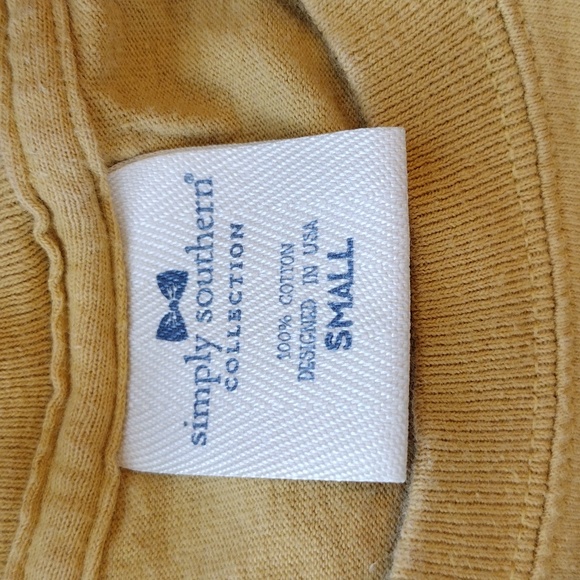 Yellow Turtle  simply southern T-shirt - Picture 3 of 8